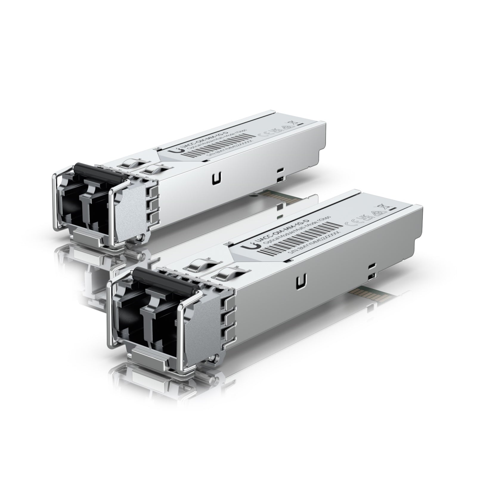 Ubiquiti 1G Multi-Mode SFP Module 850nm 2-Pack - 550m LC Duplex Ubiquiti 1G Multi-Mode SFP Module 850nm 2-Pack - 550m LC Duplex